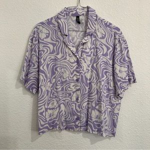 Hawaiian Funky Button up top